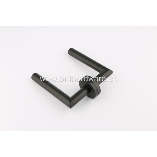 high quality ss304 stainless steel door lever handles for doors